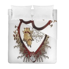 Christmas Décor Decoration Winter Duvet Cover Double Side (full/ Double Size) by Sapixe