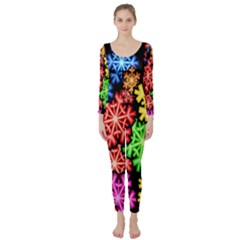 Wallpaper Background Abstract Long Sleeve Catsuit by Sapixe