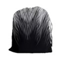 Feather Graphic Design Background Drawstring Pouches (XXL) View1