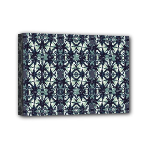 Intersecting Geometric Design Mini Canvas 7  X 5  by dflcprints