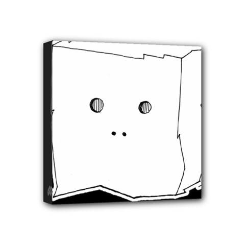 Drawing  Mini Canvas 4  X 4  by ValentinaDesign