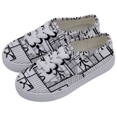 Drawing Kids  Classic Low Top Sneakers by ValentinaDesign