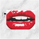 Sexy Lips Canvas Cosmetic Bag (Large) View1