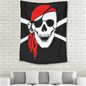 Pirate Skull Medium Tapestry View2