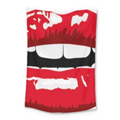Sexy Mouth  Small Tapestry by StarvingArtisan