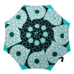 Yin Yang Eastern Asian Philosophy Hook Handle Umbrellas (small) by Simbadda