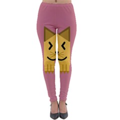 Pet Animal Feline Domestic Animals Lightweight Velour Leggings by Simbadda