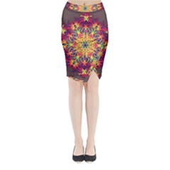 Joyful Living Midi Wrap Pencil Skirt by aumaraspiritart