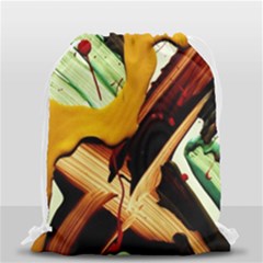 Grave Yard 3 Drawstring Bag (small) by bestdesignintheworld