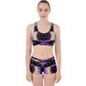 Social Media Rave Leggings Work It Out Gym Set View1