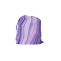 marbled ultra violet Drawstring Pouches (Small)  View2