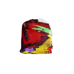 Balboa   Island On A Sand 19 Drawstring Pouches (small)  by bestdesignintheworld