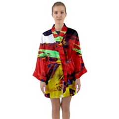Balboa   Island On A Sand 19 Long Sleeve Kimono Robe by bestdesignintheworld