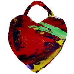 Balboa   Island On A Sand 19 Giant Heart Shaped Tote by bestdesignintheworld