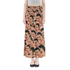 Crying Kim Kardashian Full Length Maxi Skirt by Valentinaart