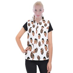 Crying Kim Kardashian Women s Button Up Vest by Valentinaart