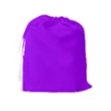 Light Purple Dots Pattern Drawstring Pouches (Extra Large) View2