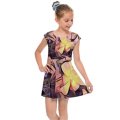 Spring Flowers Kids Cap Sleeve Dress by DeneWestUK
