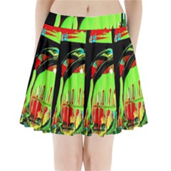 Quiet Place Pleated Mini Skirt by bestdesignintheworld