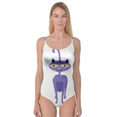Cat Clipart Animal Cartoon Pet Camisole Leotard  by Sapixe