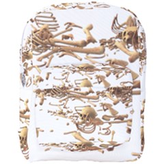 Skull Bone Skeleton Bones Full Print Backpack by Sapixe