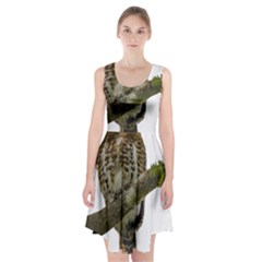 Owl Bird Racerback Midi Dress by Sapixe