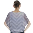 White Fabric Pattern Textile Blouse View2