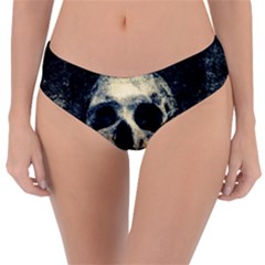Skull Reversible Classic Bikini Bottoms by FunnyCow