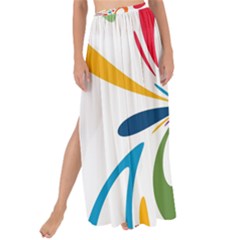 Light Circle Background Points Maxi Chiffon Tie-up Sarong by Nexatart