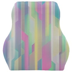 Background Abstract Pastels Car Seat Velour Cushion  by Nexatart