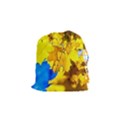 Yellow Maple Leaves Drawstring Pouches (Small)  View1