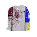 Abstract Art Of Grunge Wood Drawstring Pouches (Extra Large) View1