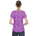Punk Baby Violet Short Sleeve Front Detail Top View2