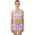 Violet Dots Back Web Gym Set View1