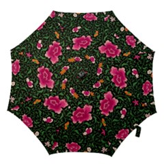 Pink Japan Floral Hook Handle Umbrellas (medium) by snowwhitegirl