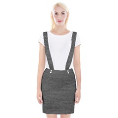 Black Denim Braces Suspender Skirt by snowwhitegirl