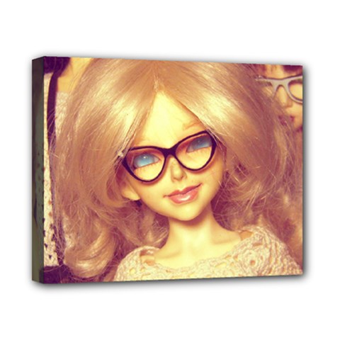 Girls With Glasses Canvas 10  X 8  by snowwhitegirl
