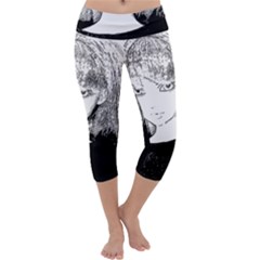 Girl Capri Yoga Leggings by snowwhitegirl