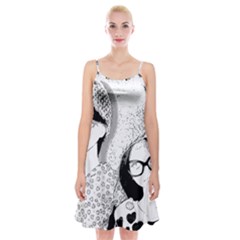 Twins Spaghetti Strap Velvet Dress by snowwhitegirl