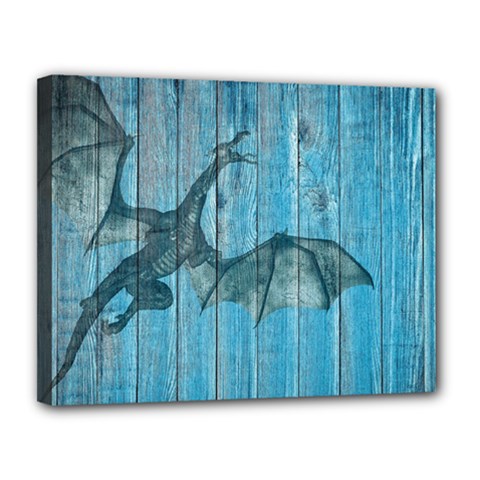 Dragon 2523420 1920 Canvas 14  X 11  (stretched) by vintage2030
