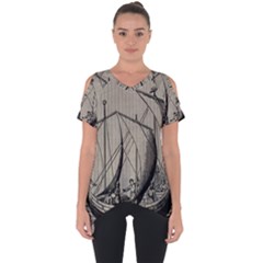 Ship 1515875 1280 Cut Out Side Drop Tee by vintage2030