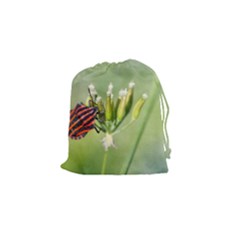 One More Bottle Does Not Hurt Drawstring Pouch (small) by FunnyCow