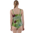 One More Bottle Does Not Hurt Twist Front Tankini Set View2