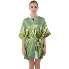 One More Bottle Does Not Hurt Quarter Sleeve Kimono Robe by FunnyCow