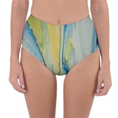 Caribbean Reversible High-waist Bikini Bottoms by WILLBIRDWELL