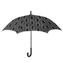 Monochrome Centipede Arabesque Hook Handle Umbrellas (Medium) View3