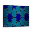 Hexagon Background Geometric Mosaic Canvas 10  x 8  (Stretched) View1