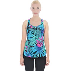 Leaves Picture Tropical Plant Piece Up Tank Top by Sapixe