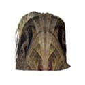 Fractal Art Graphic Design Image Drawstring Pouch (XL) View2