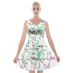 Atw Clr 2 Atw Pro Velvet Skater Dress by RWTFSWIMWEAR
